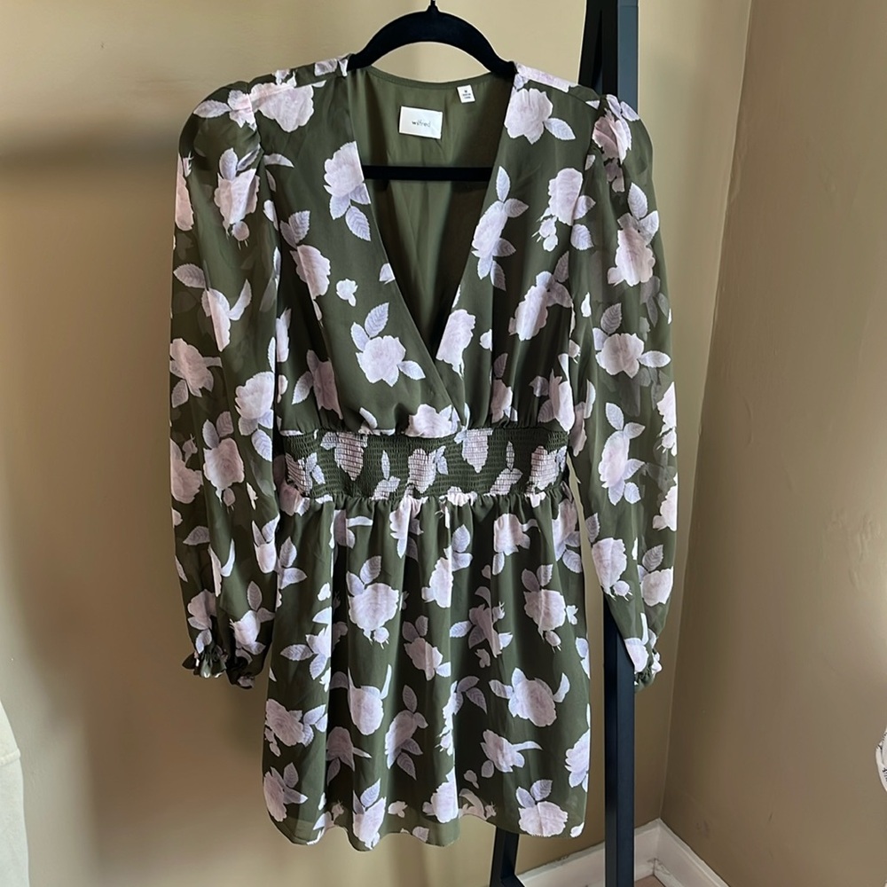 Aritzia Wilfred Wedding Guest Dress